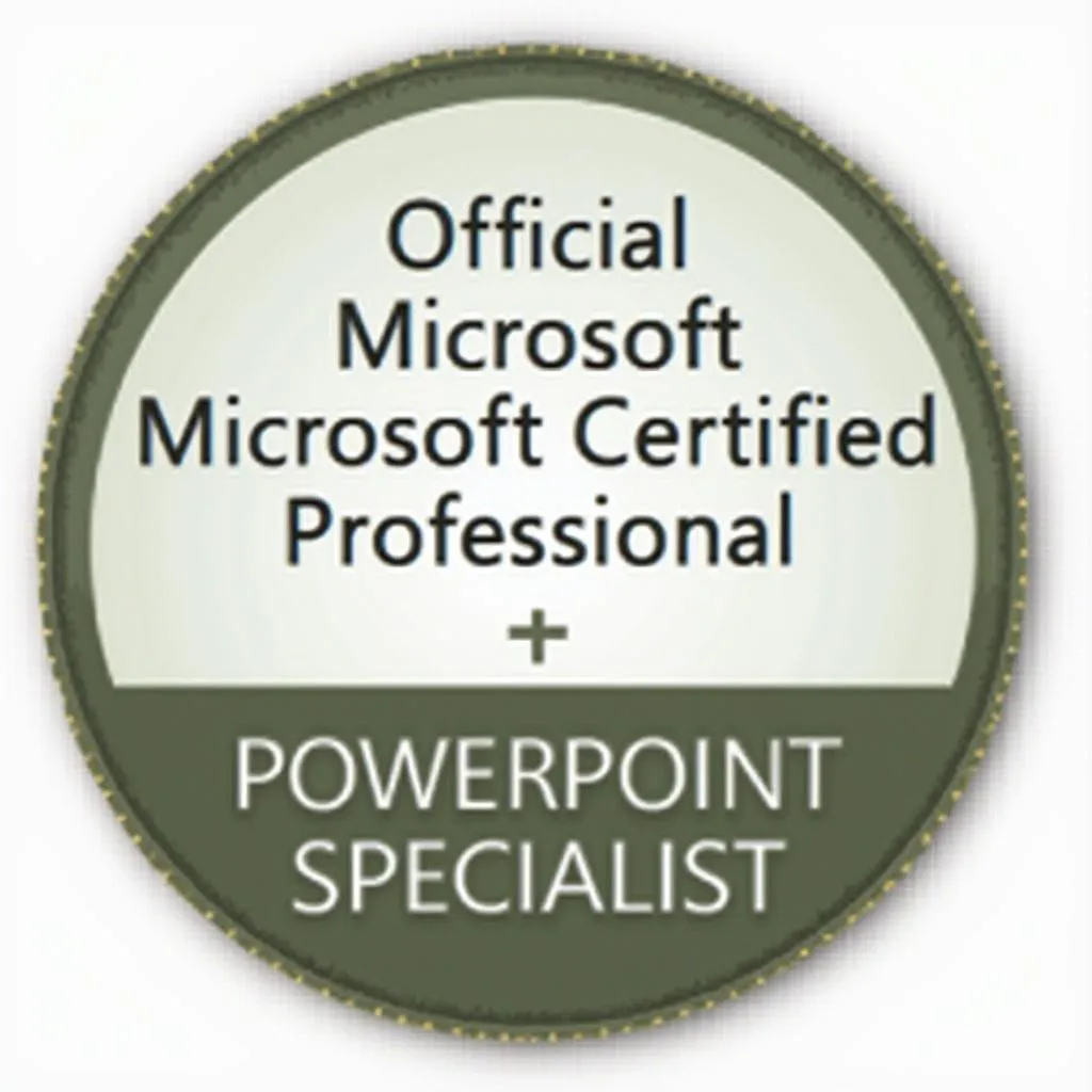 Certifikace Microsoft PowerPoint Specialist